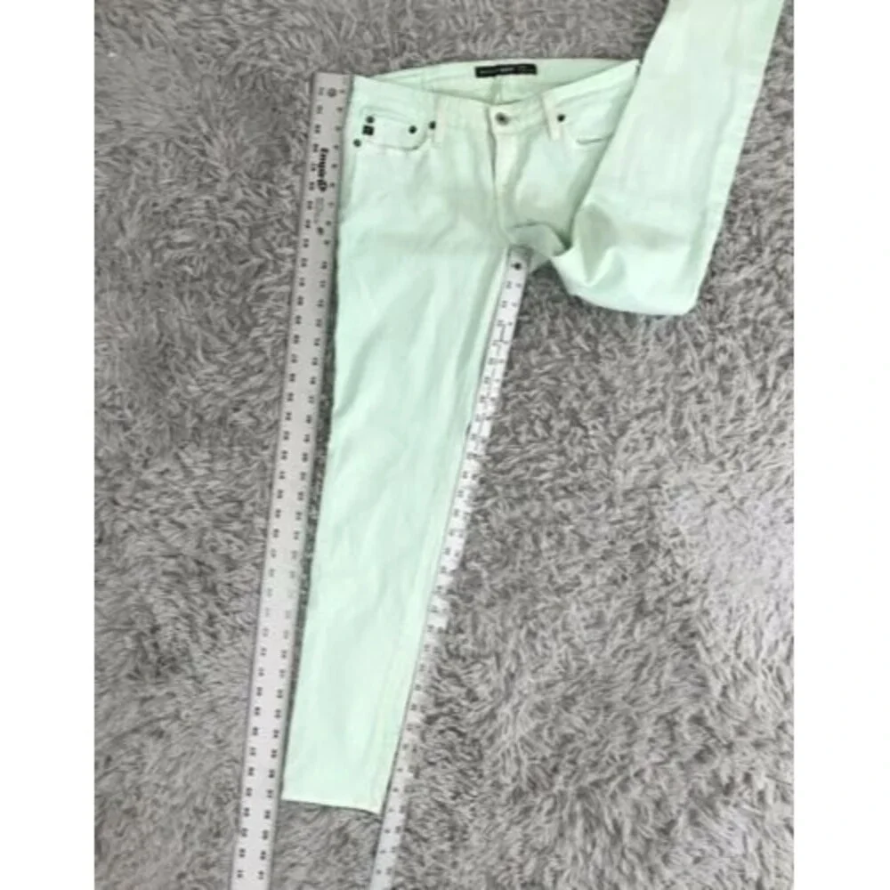 BIG STAR Remy Ankle‎ Skinny Jeans Sz 28 Stretch Mint Green MSRP $95